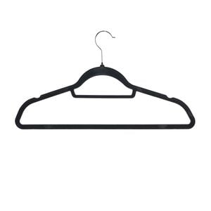 Skinny Velvet Hangers 10 Pack Black