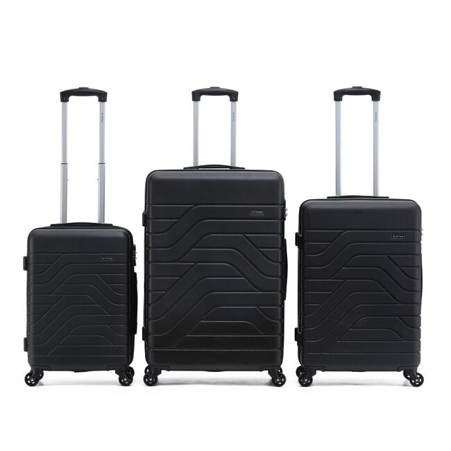 LARGE Lightweight Hardshell Luggage - Black