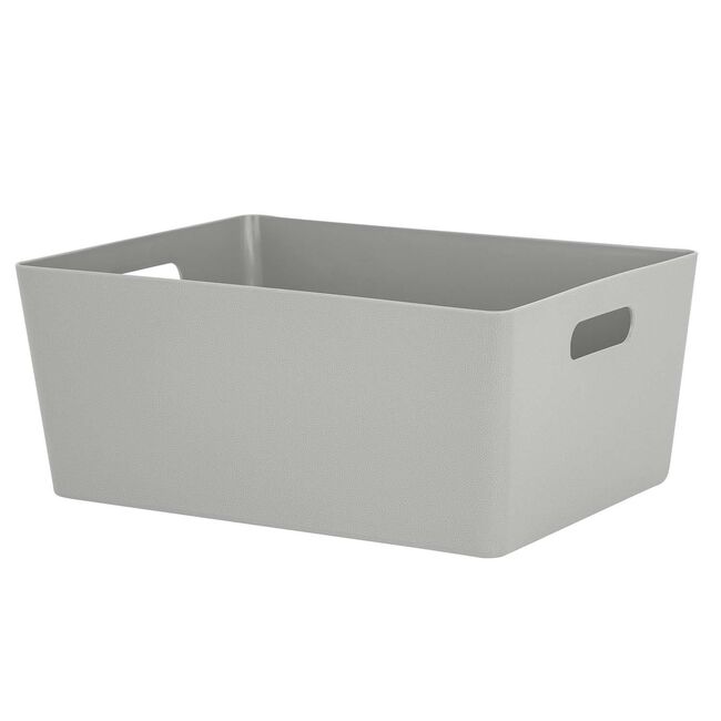 Studio 2 Etched Light Grey 5.02 Storage Basket