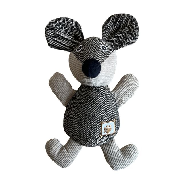 Houndstooth Mouse Plush Toy