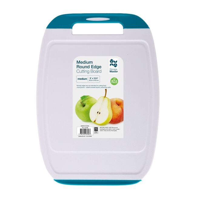 Storage Master Medium Round Edge Cutting Board