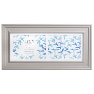 5x7 DOUBLE LYON GREY Frame