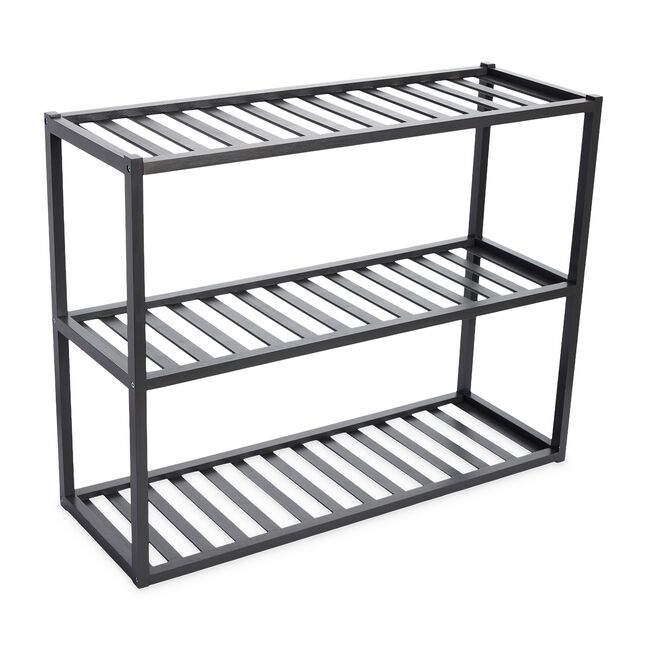 HAMPTON GREY 3 TIER Shelf