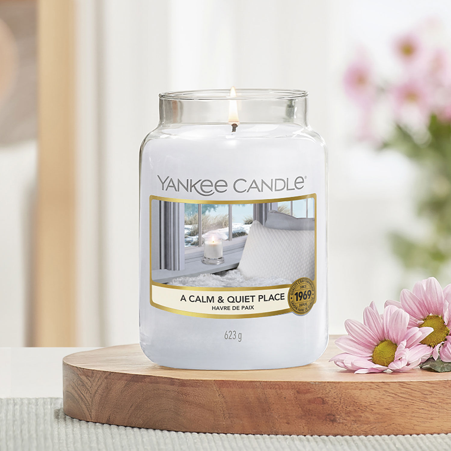 Yankee Candle Calm and Quiet Place Candle Jar Home Store + More