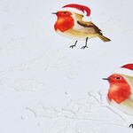 Christmas Robin Window Sticker