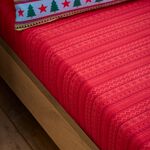 FESTIVE FAIRISLE Single Fitted Sheet 