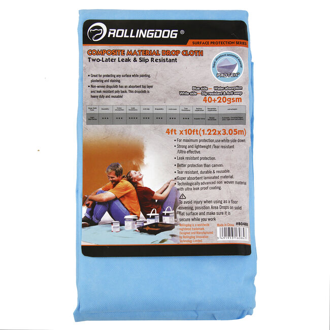 Rolling Dog Composite Drop Cloth