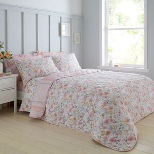 Casey Bedspread 200cm x 220cm - Pink