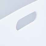 Studio 2 Etched Light Grey 5.02 Storage Basket