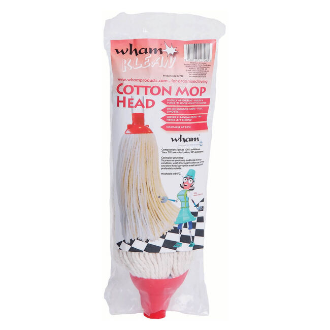 Wham Klean Cotton Mop Head