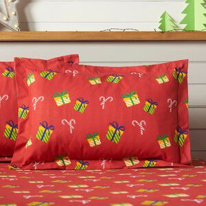Brushed Cotton Elf Suit Oxford Pillowcase Pair