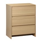 Fairmont Oak 3 Drawer Cabinet