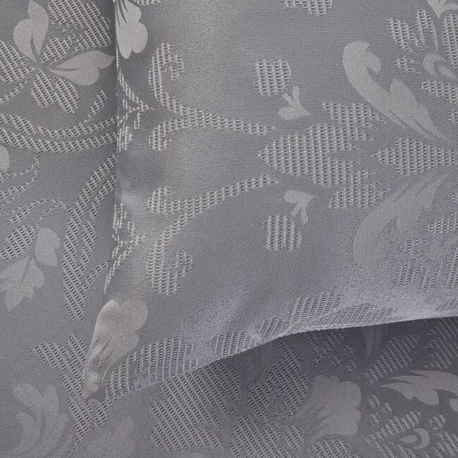 SUPER KING DUVET COVER Inniskeen Jacquard Silver