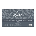 Luxe Duck Feather & Down King Pillow