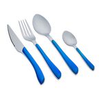Master Cutler Coloured 24 Piece Cutlery Set