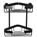 Aluminium Rust-Free 2 Tier Shower Corner Caddy