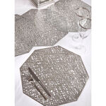Hexagon Placemat - Silver
