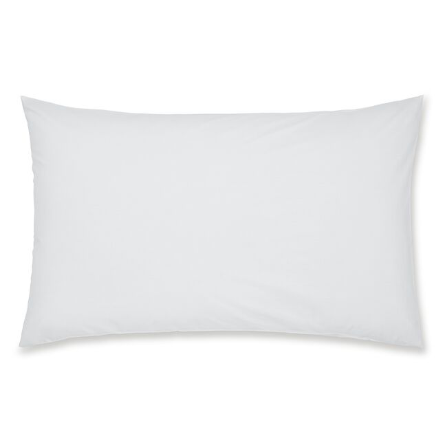 Nicole Day Percale Housewife Pillowcases - White