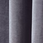 PENCIL PLEAT EMBOSSED SILVER 66x54 Curtain