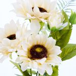 40cm Sunflowers & Blue Jug Arrangement