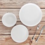 Gallery One White Stackable Dinner Set 12 Piece