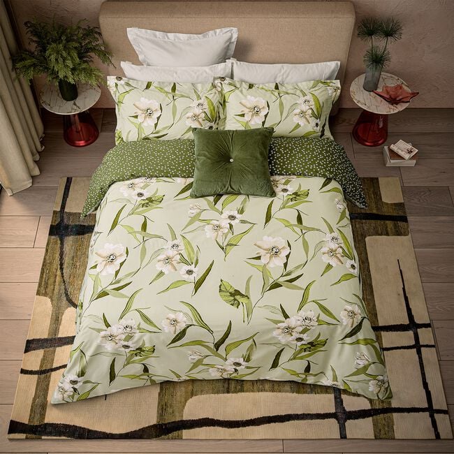 TED BAKER DOUBLE DUVET COVER Cabana Green