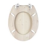 BELDRAY WHITE OAK Toilet Seat