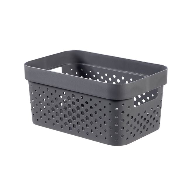 CURVER INFINITY DOTS 4.5L Dark Grey Storage Box 