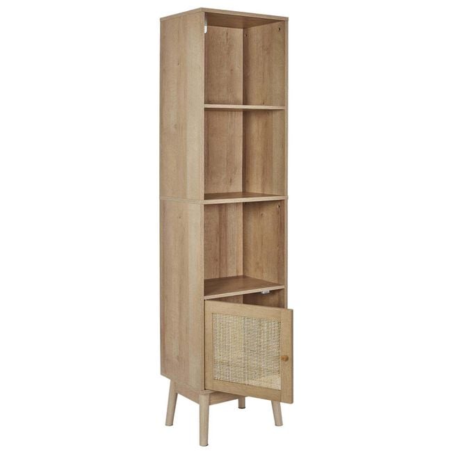 Bali 1 Door Tall Bathroom Cabinet 