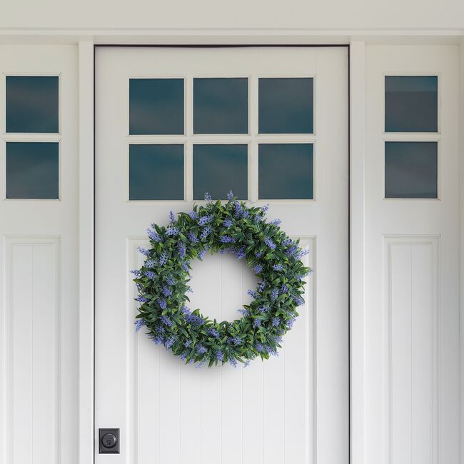 Lavender Summer Door Wreath 43cm