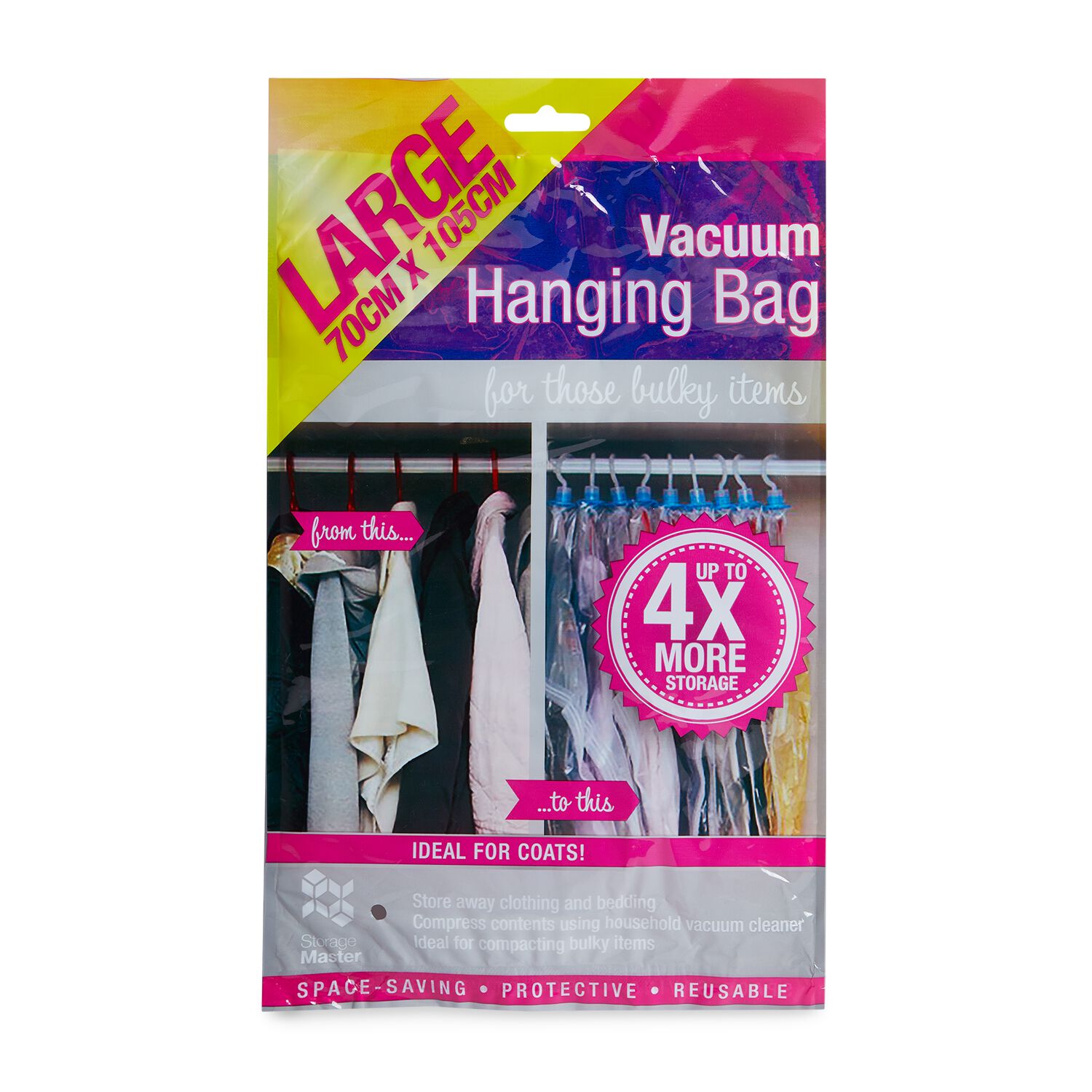 clothes storage bags hanging