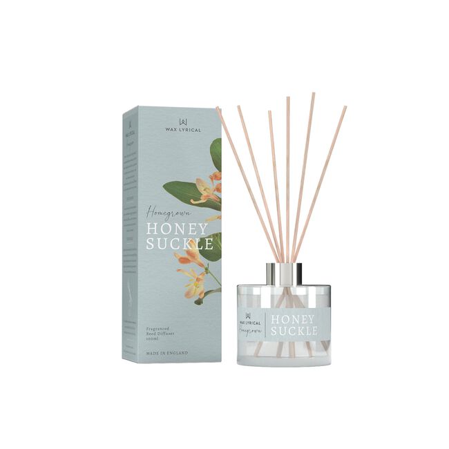 Wax Lyrical Home Grown Reed Diffuser Honeysuckle
