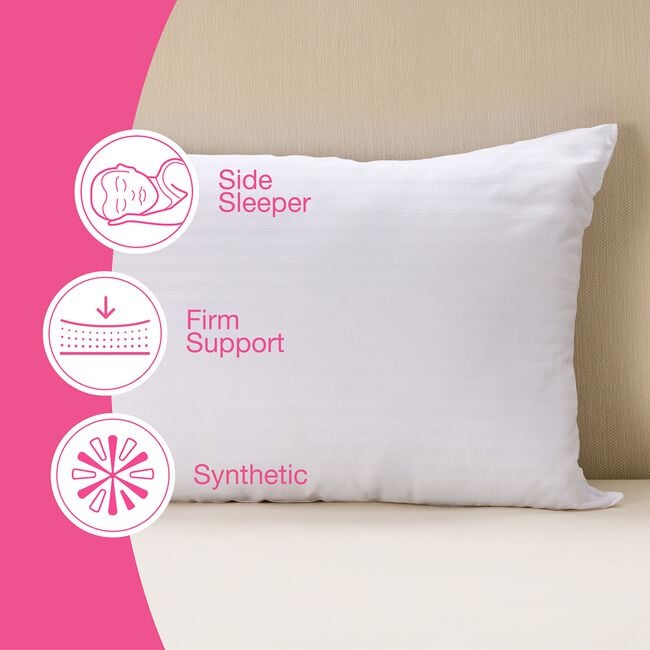 Spiral Bounce Firm Support Pillow