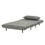 Lara Grey Convertible 191x108cm Sofa Bed