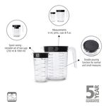 Brabantia Tasty+ Measuring Jugs Set Of 2