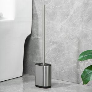 Nordhaus Stainless Steel Toilet Brush & Holder
