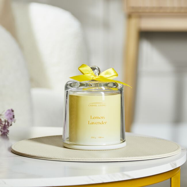 Cashel Living Lemon Lavender 250g Scented Candle