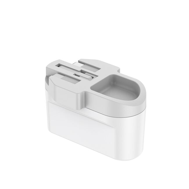 Budi White 2 USB-A & 2 USB-C Mains Charger