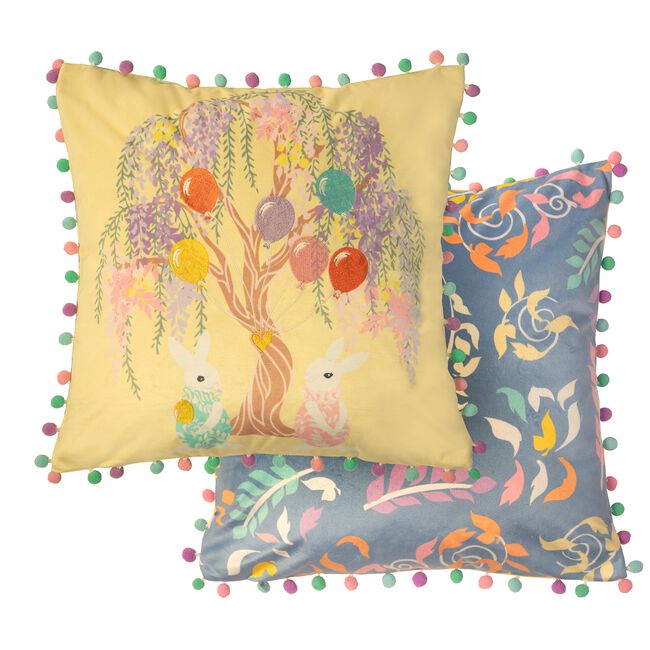Blossom Lane Balloons 45cm x 45cm Cushion
