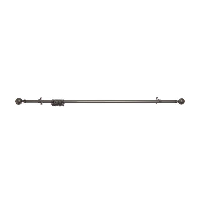 Extendable Curtain Pole with Ball end 120-210cm