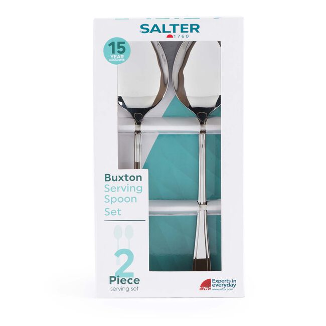 Salter Buxton 2 Piece Serving Spoon Set