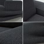 TWO WAY SUPER STRETCH GREY Armchair Cover