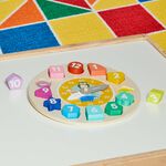 First Steps Learn & Play Wooden Clock