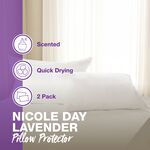 Nicole Day Scented Lavender Pillow Protector 2 Pk
