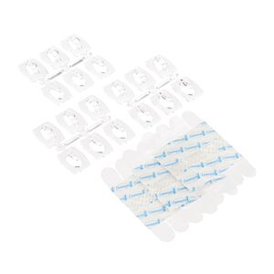 Command Mini Clear Hooks With Clear Strips 