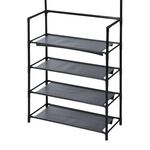Storage Solutions 4 Layer Shoe and Clothing Rack