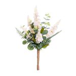 Elan Floral White Delphinium Bouquet 55cm
