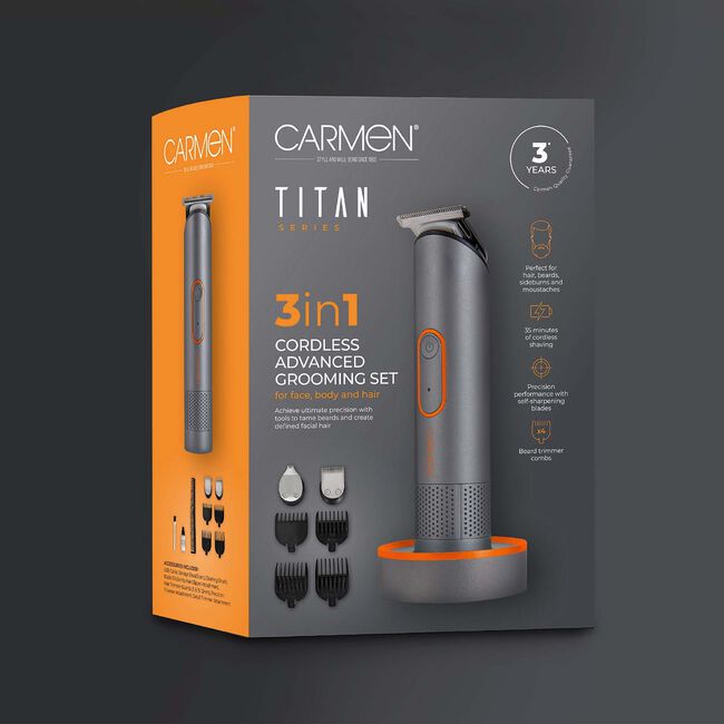 Carmen Titan Hair Clipper Set