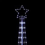 2.5M Outdoor Light-Up Christmas Tree Silhouette