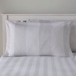 Gibson Oxford Pillowcase Pair - Grey